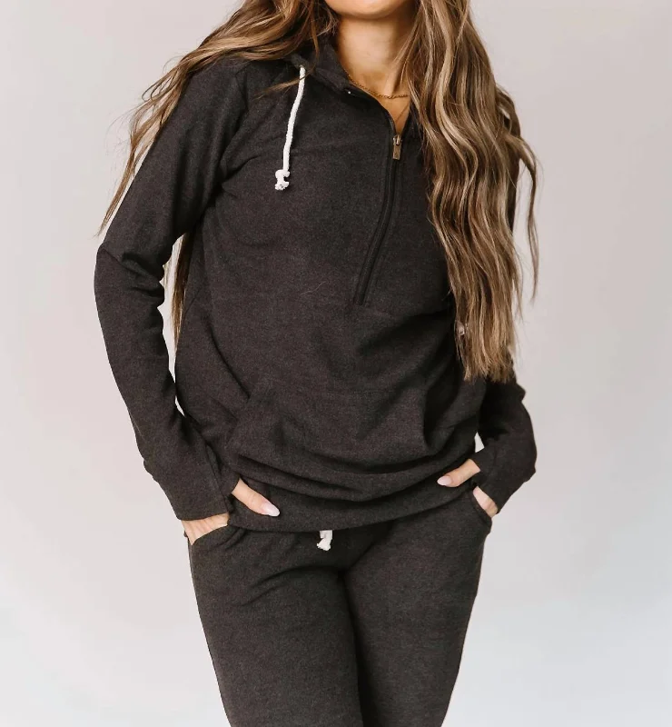 Seasonal Clearance Performance Fleece Half-Zip Sweatshirt In Stone