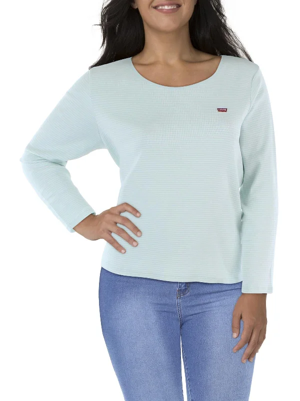Exclusive Online Offer Plus Womens Cotton Striped Blouse