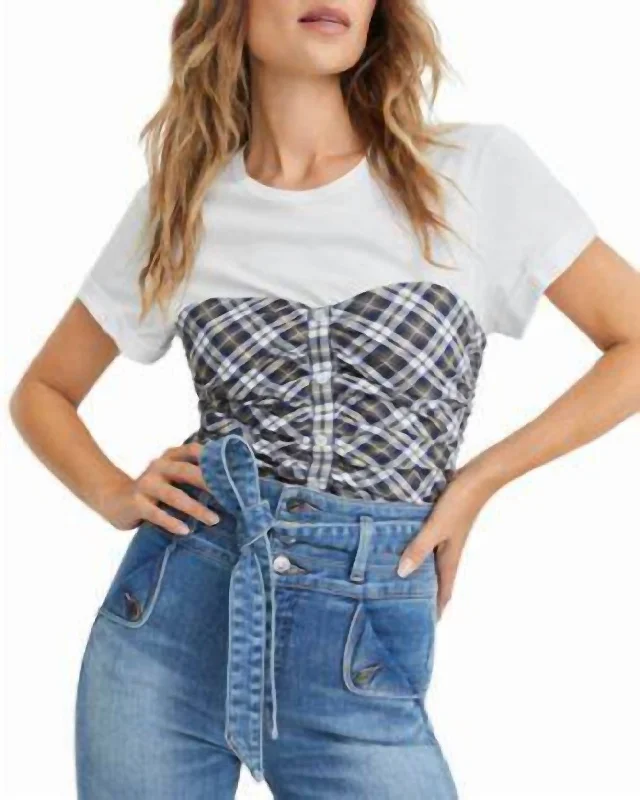 Super Deal Rainier Top In White