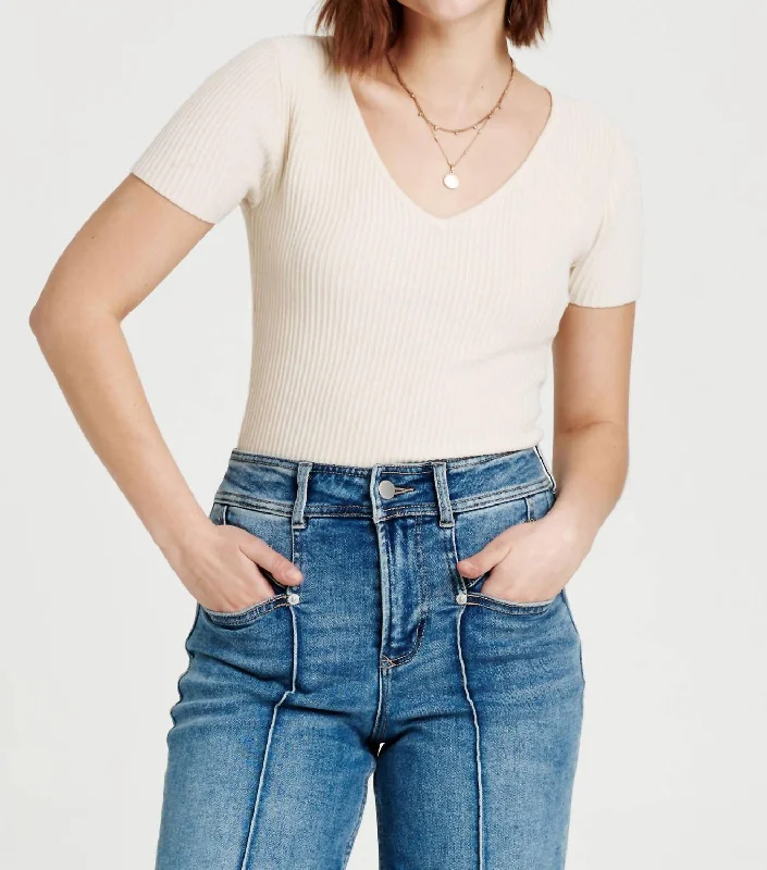 Deal Alert Rhiannon Sweater Top In Birch