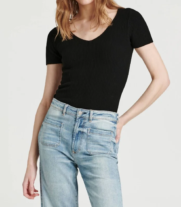 Amazing Deals Rhiannon Sweater Top In Black