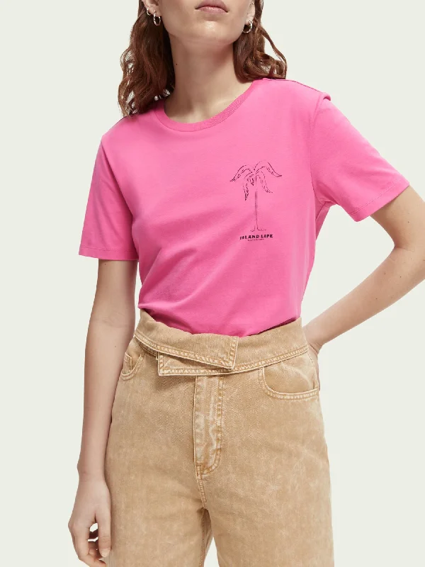 Sale Event Scotch & Soda Regular-fit Organic Cotton T-shirt
