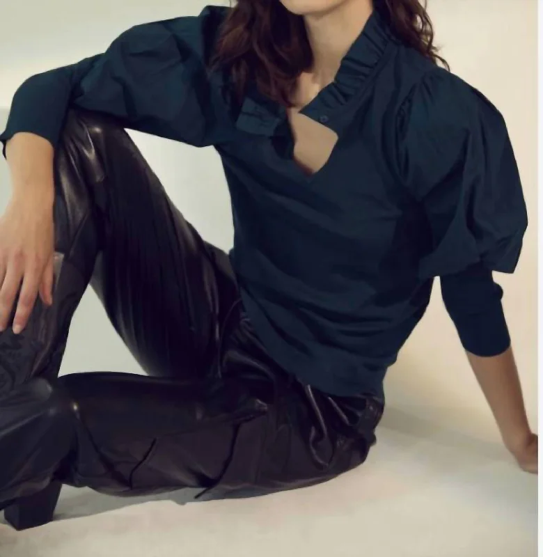 Now or Never Sheryl Top In Teal