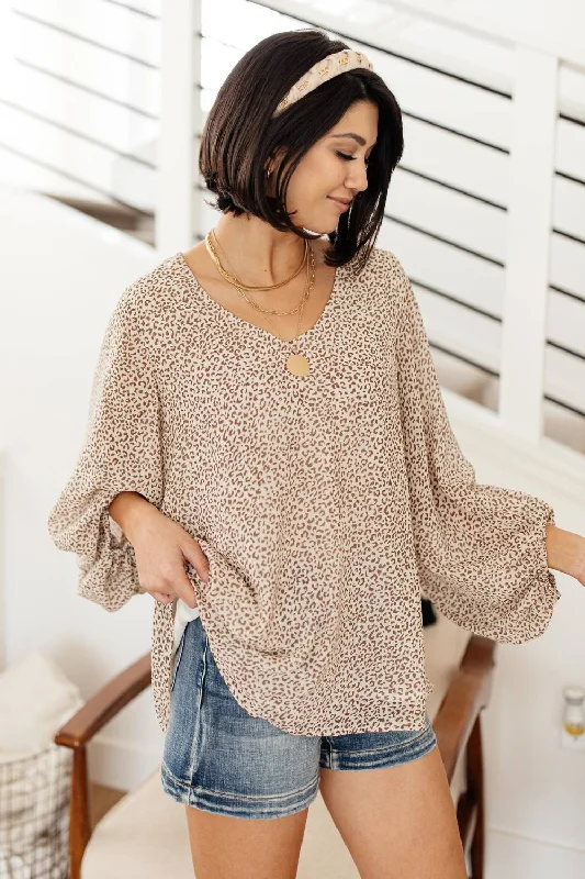 Major Savings Skylar Blouse In Beige
