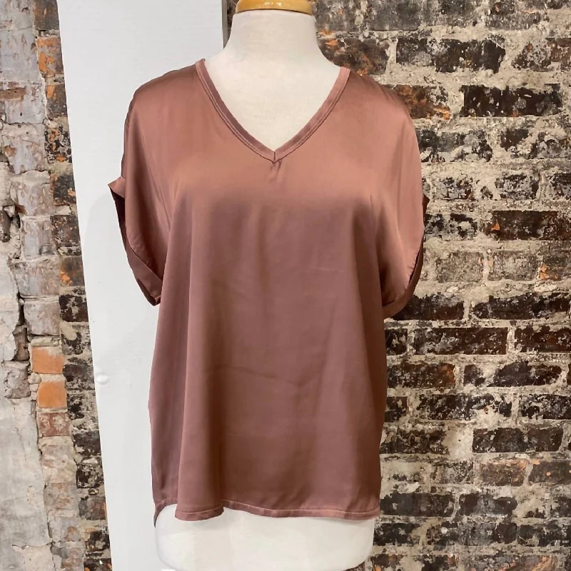 Fantastic Deals Tessa Top In Rose