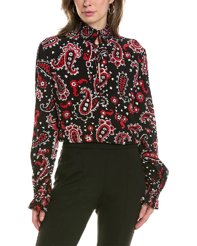 Today’s Deal The Kooples   Western Paisley Top
