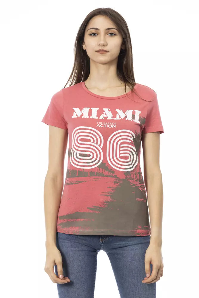 Midnight Madness Trussardi Action  Cotton Tops & Women's T-Shirt