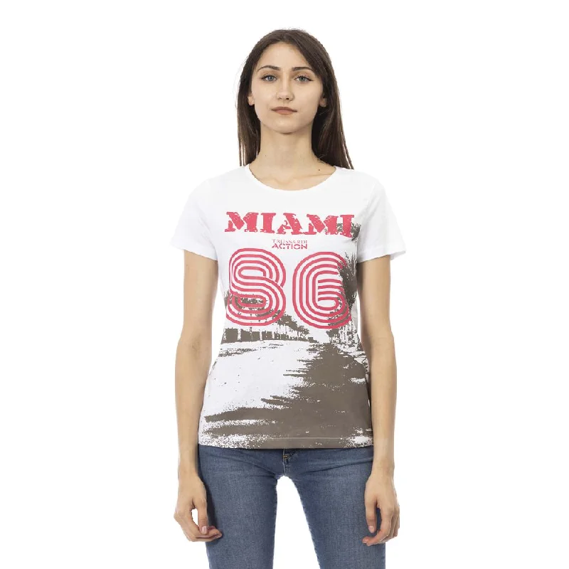 Amazing Deals Trussardi Action Cotton Women's T-Shirt