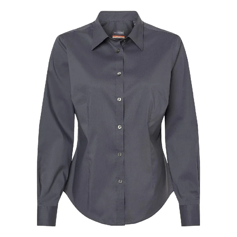 Amazing Deals Van Heusen Women's Stainshield Essential Shirt