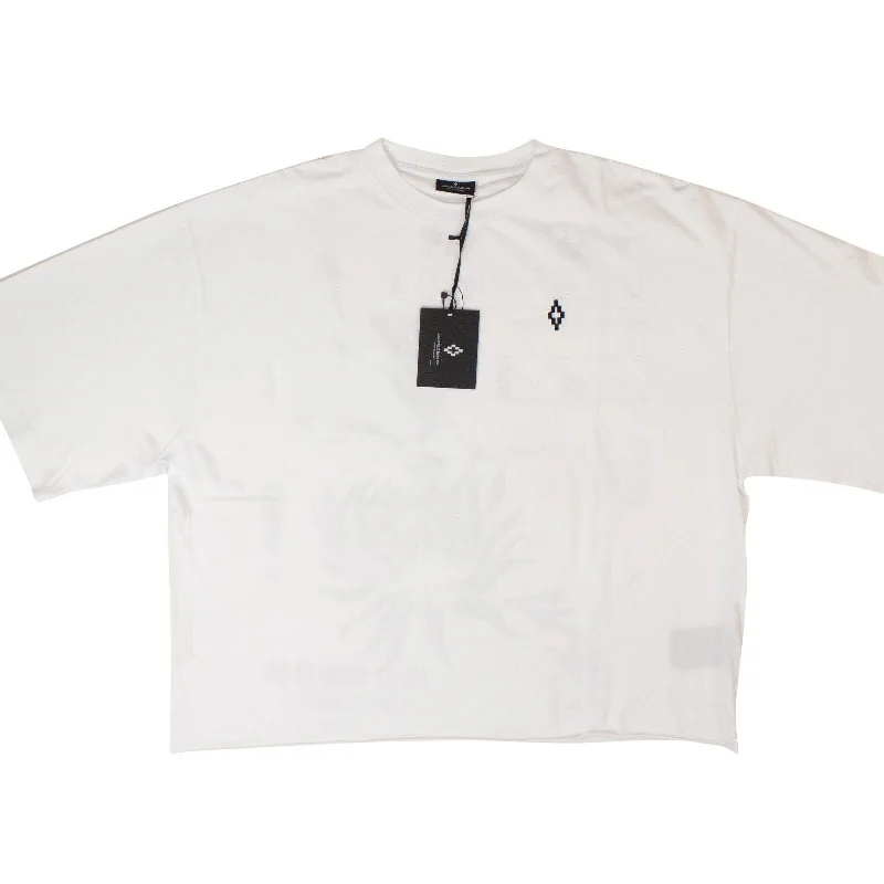 Warehouse Sale White Flower Shipping Over T-Shirt