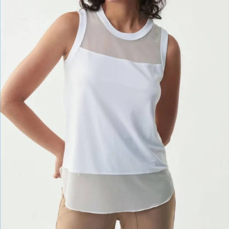 Best Bargains White Tank In Vanilla30