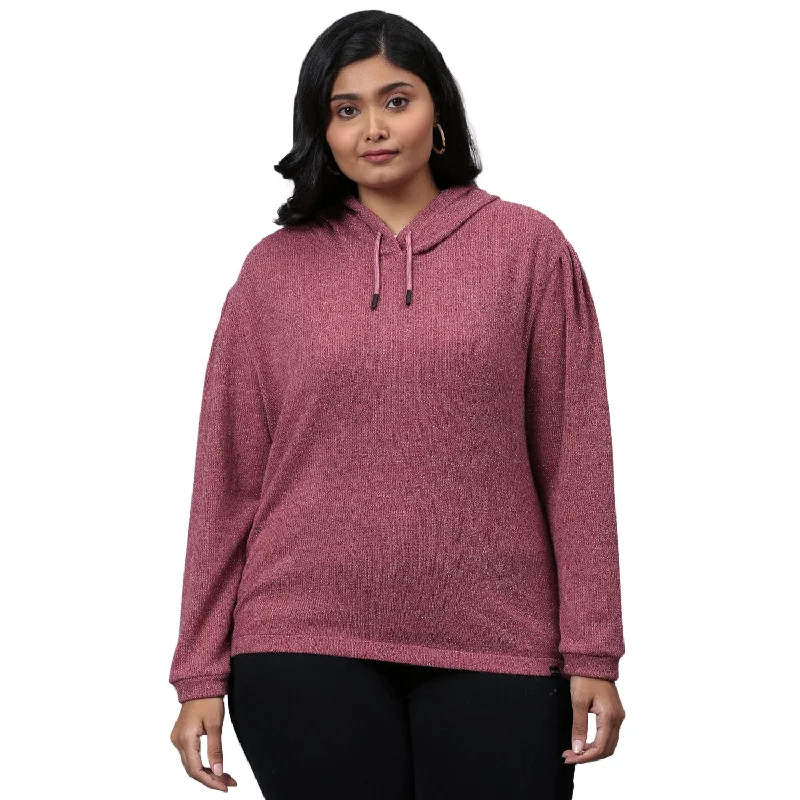 Final Sale Women Full Sleeve Hooded Sweatshirt