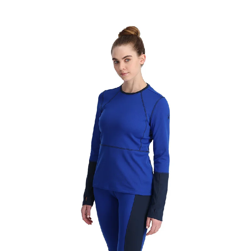 Can't Be Beat Womens Charger Crew - Electric Blue