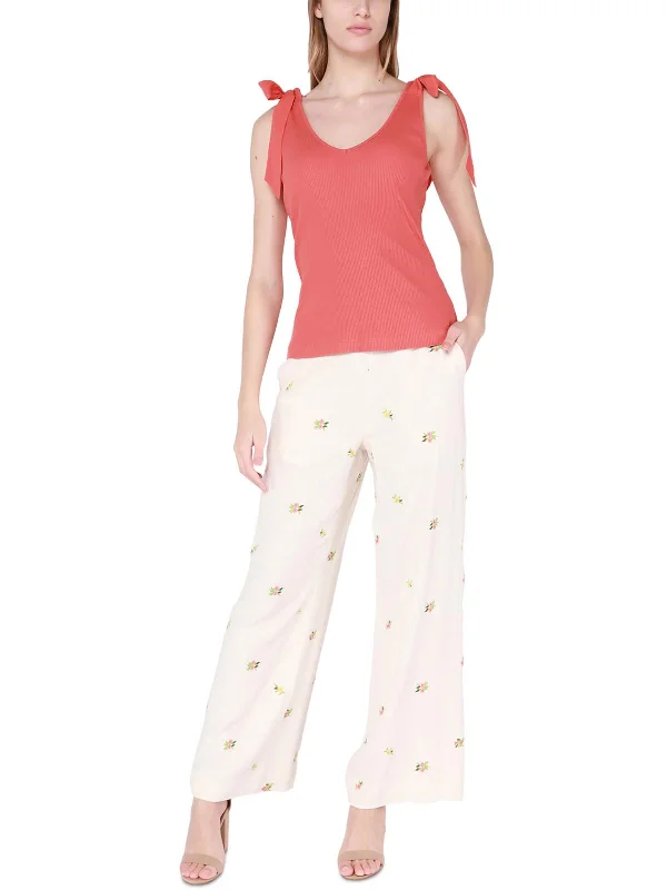 Grand Opening Sale Womens Cotton Ribbed Blouse