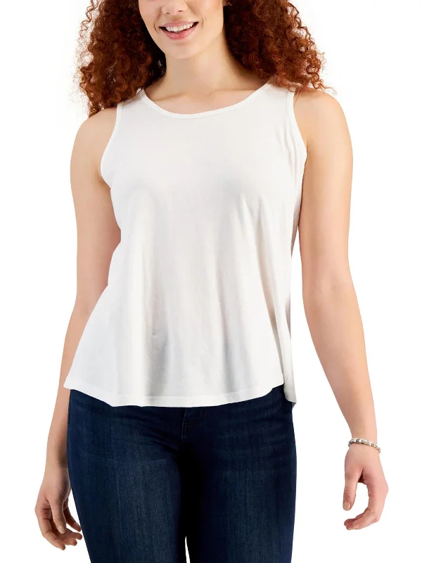 Overstock Womens Cotton Scoop Neck Shell