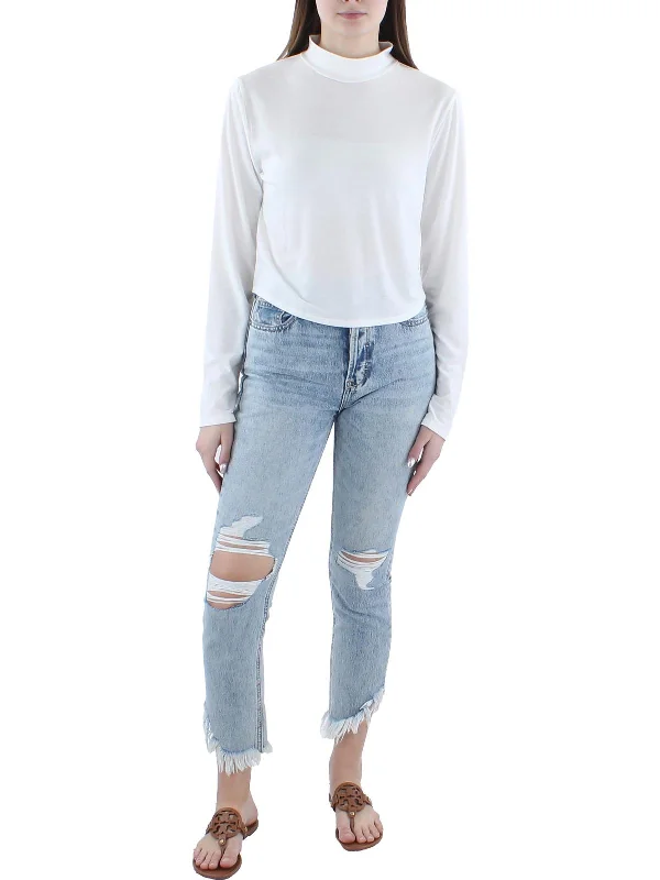 Lowest Price Womens Knit Long Sleeves Turtleneck Top