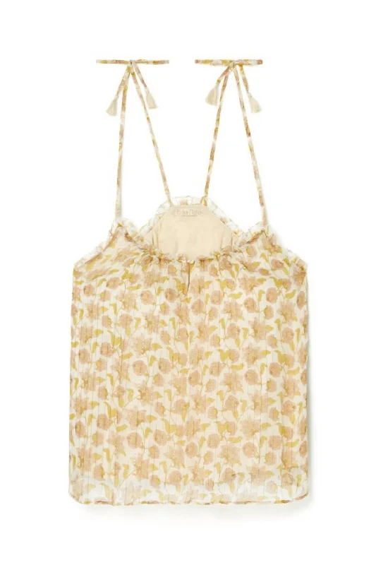 Mega Sale Women's Legra Top In Blush Flowers