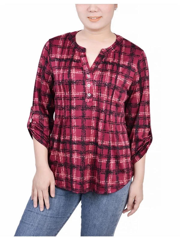 ashes rose plaid