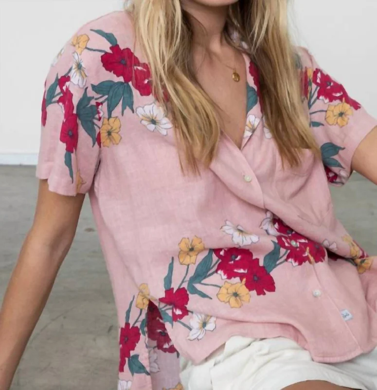New Arrival Zuma Top In Hana Print