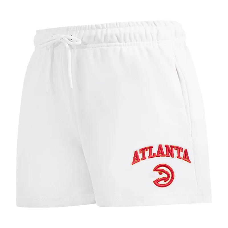 Limited Availability NBA ATLANTA HAWKS CLASSIC WOMEN'S SHORT (WHITE)