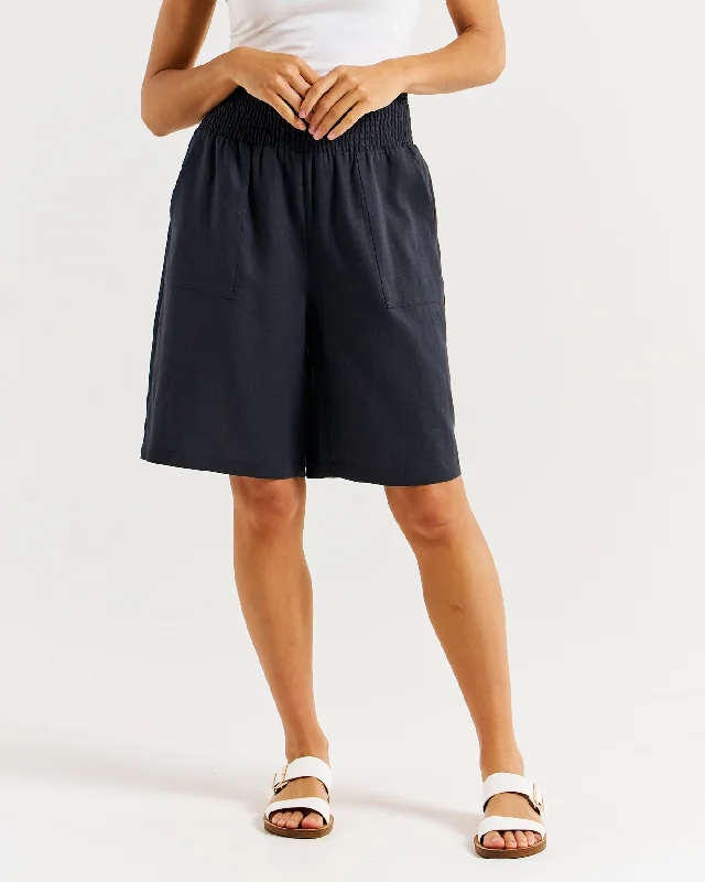 Final Sale Betty Basics Lee Bermuda Short Indi Grey