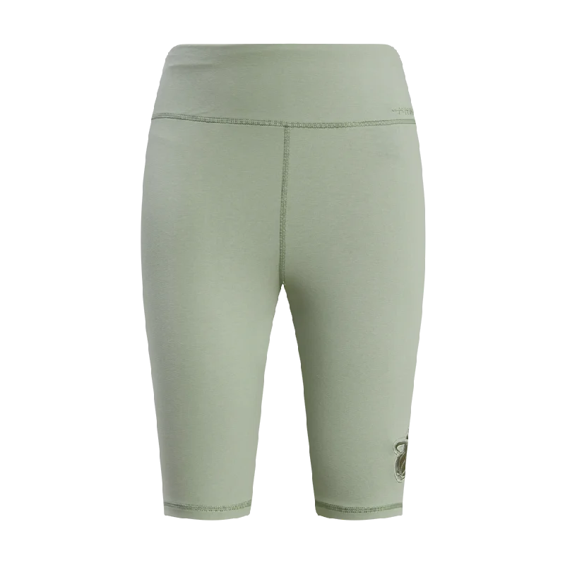 Can't Be Beat NBA MIAMI HEAT NEUTRAL JERSEY WOMEN'S BIKE SHORT (MOSS)
