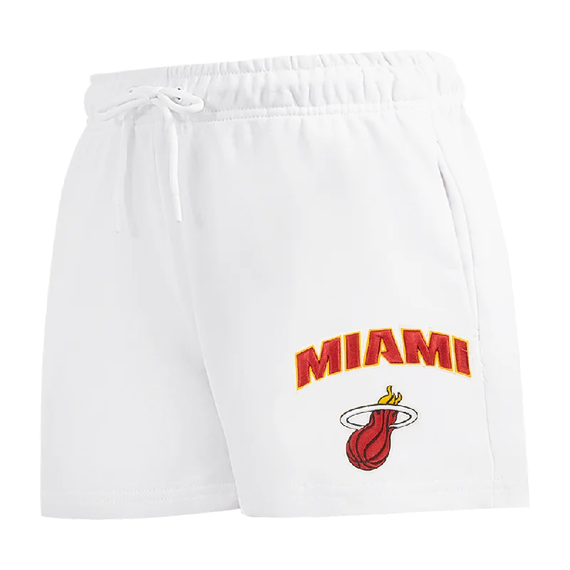 Price Smash NBA MIAMI HEAT CLASSIC WOMEN'S SHORT (WHITE)