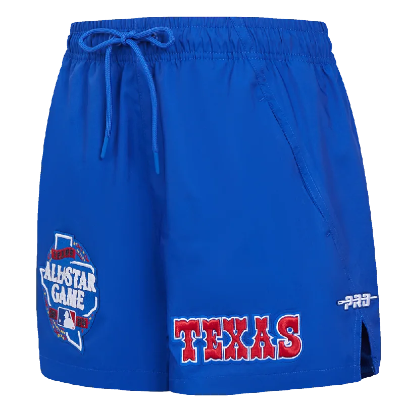 Daily Deals MLB ALL STAR 2024 WOMEN'S WOVEN SHORT (ROYAL BLUE)